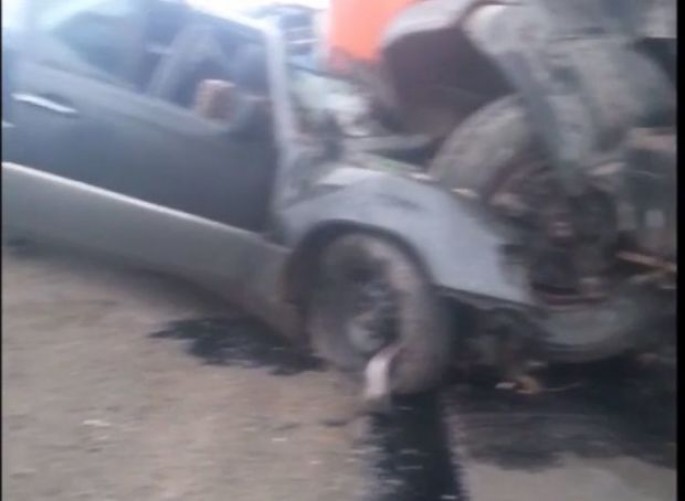 Sabirabadda baş vermiş dəhşətli qəzanın görüntüləri yayıldı – VİDEO (18 +)