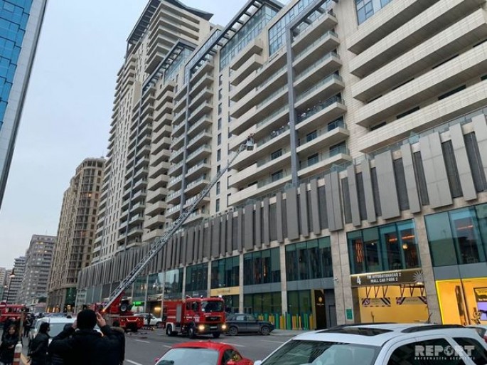 “Port Baku”da yanğın – FOTO + VİDEO