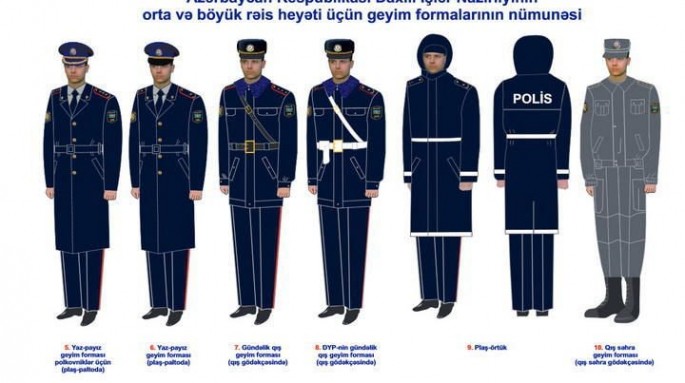 Azərbaycan polisi qış geyiminə keçdi