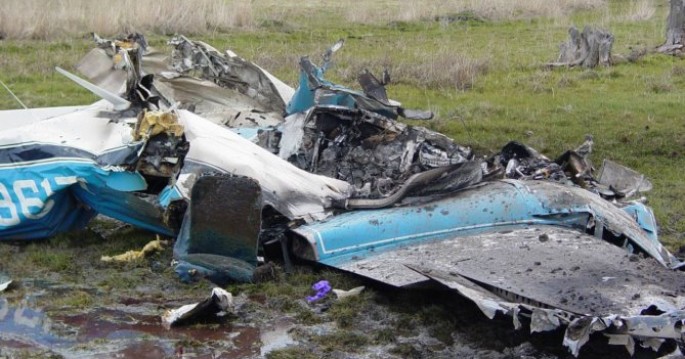 Təyyarə qəzaya uğradı: 3 ölü