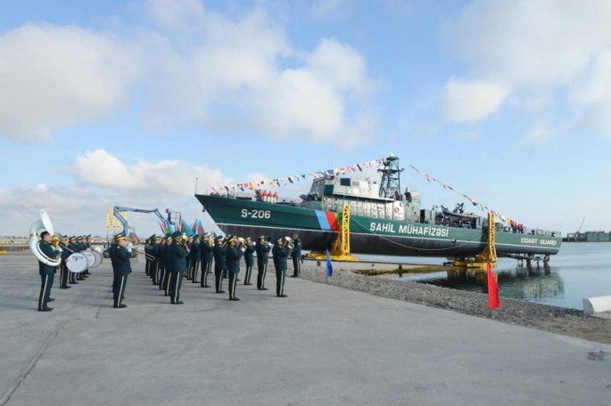 "Tufan" gəmisi xidməti-döyüş fəaliyyətinə başladı – FOTO