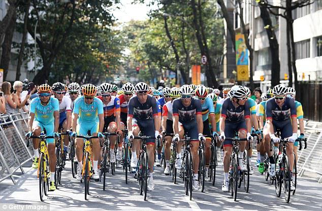 Olimpiadanın velosiped şosesində partlayış - FOTO