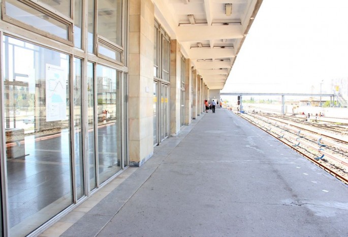 "Bakmil" stansiyasının yenidən qurulmasına başlanılır - FOTO