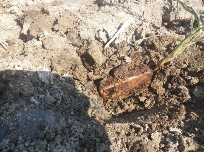 Biləsuvarda hərbi sursat və tapança aşkar edilib - FOTO