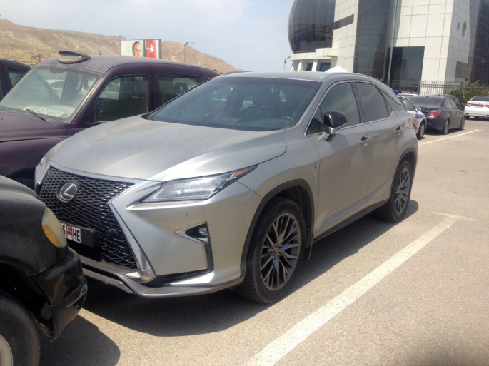 Beynəlxalq axtarışda olan "Lexus RX200T" markalı avtomobil saxlanılıb - FOTO