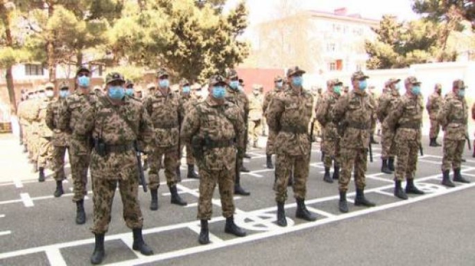 “Daxili Qoşunların anti-koronavirus savaşı hərbçilərimizin fədakarlığına bariz nümunədir”