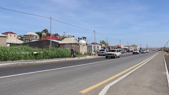 Binəqədi-Mehdiabad yolu yenidən qurularaq istifadəyə verildi - VİDEO