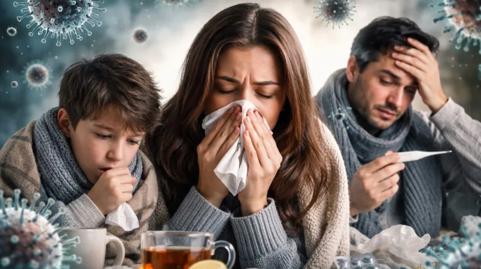 Öskürək, halsızlıq, hərarət: Uşaqların yoluxduğu virus nədir? 