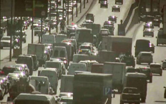 Ziya Bünyadov prospektində qəza - FOTO