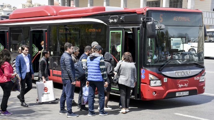 Azərbaycanda avtobus istifadəçilərinin sayı 30%-dən çox artıb 