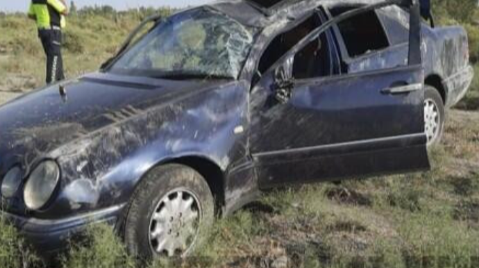 Naxçıvanda avtomobil aşıb, ər və arvad xəsarət alıb 