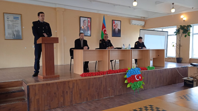 Neftçalada maarifləndirici tədbir keçirilib  - FOTO