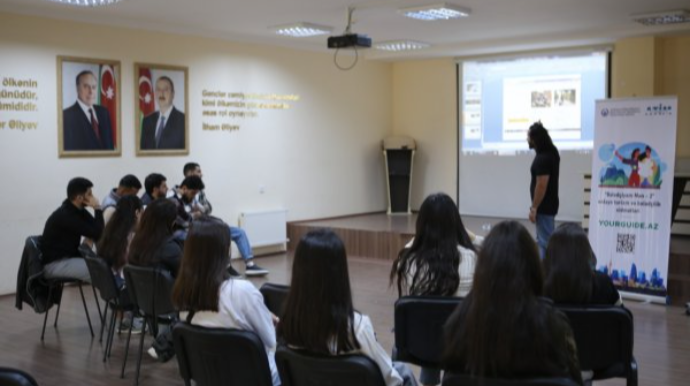 Lənkəran və Gəncə şəhərlərində onlayn turizm və bələdçi xidmətlərinə dair təlimlər keçirilib  - FOTO