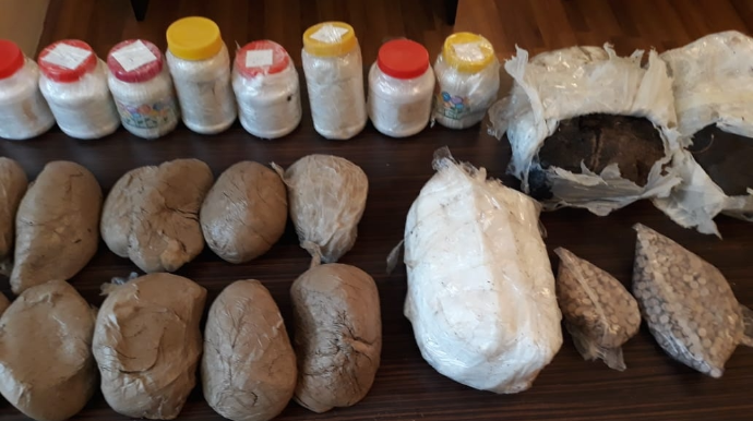 Polis iki gündə 6,7 kiloqrama yaxın narkotik vasitə aşkar edib 