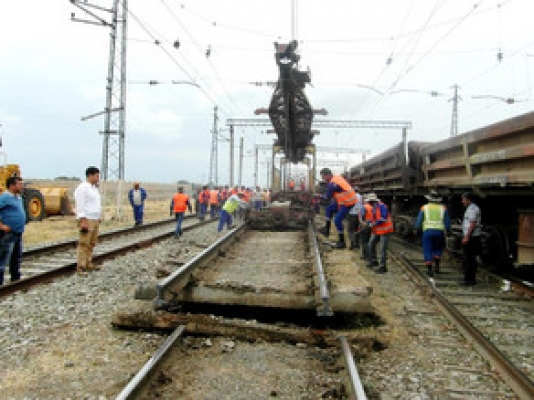 Heybət-Puta dəmir yolunun təmirinə başlanıldı