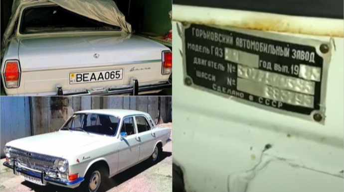 Sahibi təzə “QAZ-24-ü” 40 il “zaman kapsulu”nda gizlətdi - VİDEO