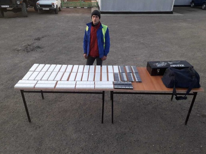 DSX qayalıqda gizlədilən silah aşkarlayıb - FOTO