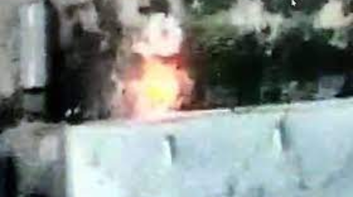 Ağdərədə erməni sakinlər kütləvi şəkildə evləri yandırır   - VİDEO