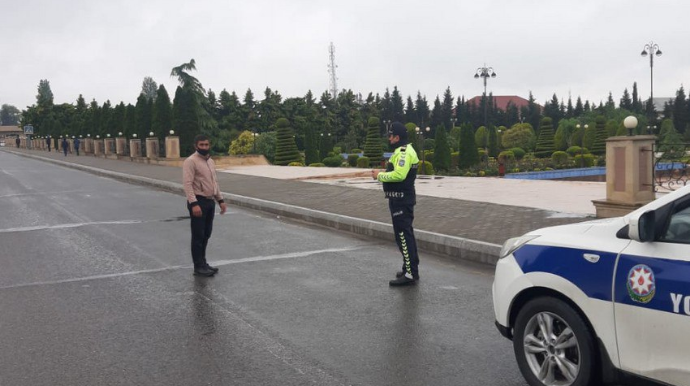 Yol polisi  piyadalara qarşı reyd keçirib  - FOTO