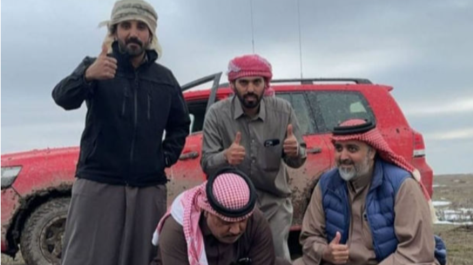 Qanunsuz ov edən ərəb cəzalandırıldı  - FOTO