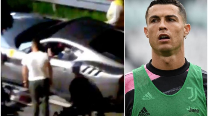 Ronaldu avtomobillərini Turindən Lissabona göndərdi - VİDEO