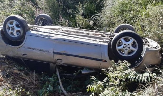 Şəkidə hərəkətdə olan “Opel” aşdı, sürücü öldü