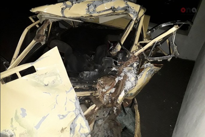 Şəmkirdə ağır yol qəzası: 2 ölü