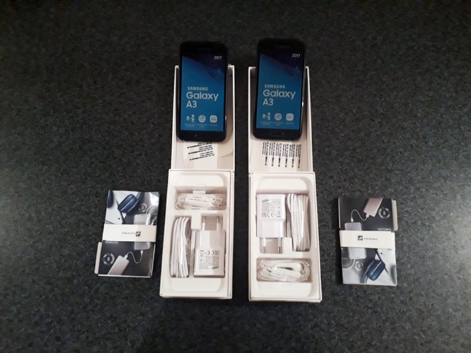 Avtomobildən qanunsuz mobil telefonlar aşkar edildi - FOTO