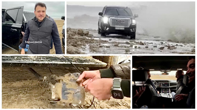 Дорогой автомобиль Эмина Агаларова сломался в дороге - ВИДЕО 