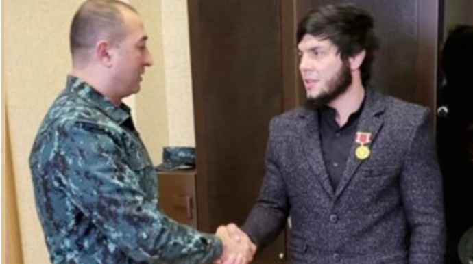 Tofiq Musayevə “Cəsur döyüşçü” medalı təqdim edildi - VİDEO 