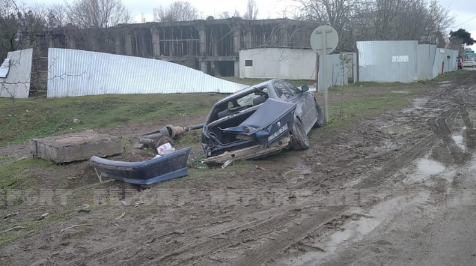 Cəlilabadda yol qəzası olub  - VİDEO