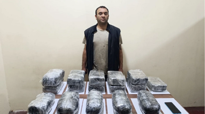 DSX-dən İranla sərhəddə ƏMƏLİYYAT - Saxlanılan var