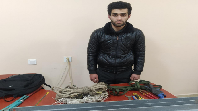 Qubada silsilə oğurluqlar edən şəxslər tutulub - FOTO