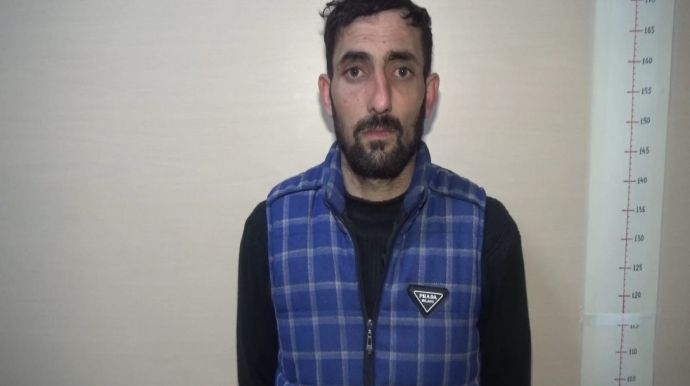 Silah tapıb satış məqsədi ilə saxlamaqda şübhəli bilinən şəxs tutulub  - FOTO