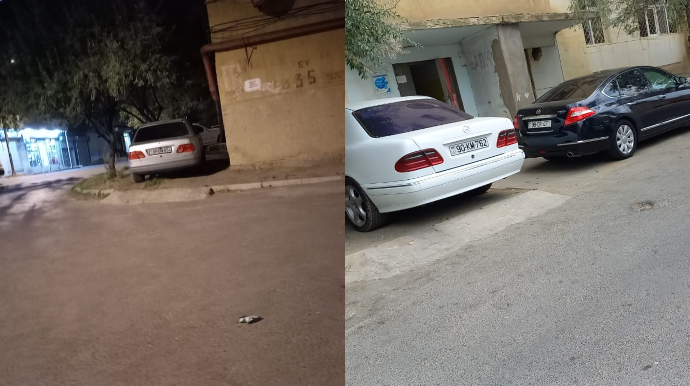 Bakıda maşını evə salmağa çalışan sürücülər var - Blokun girişini zəbt edirlər   - FOTO