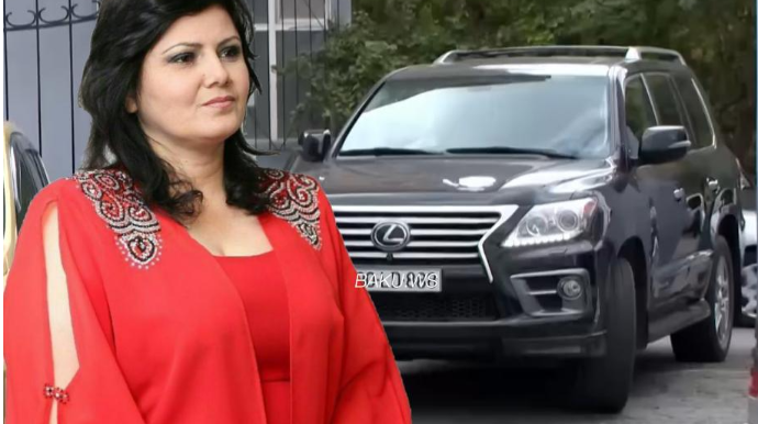 Aşıq Zülfiyyə verilişə bahalı "LEXUS"U ilə gəldi - VİDEO 