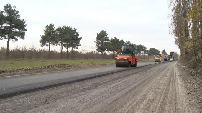 Quba-Xaçmaz yolunda təmir işləri yekunlaşmaq üzrədir - VİDEO