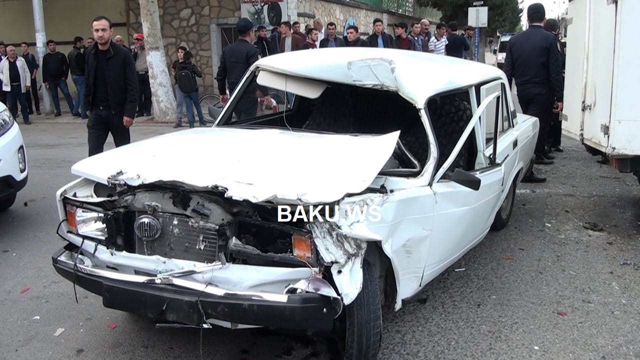 Tovuzda yol qəzası - Çanaq sümüyü sındı – FOTO