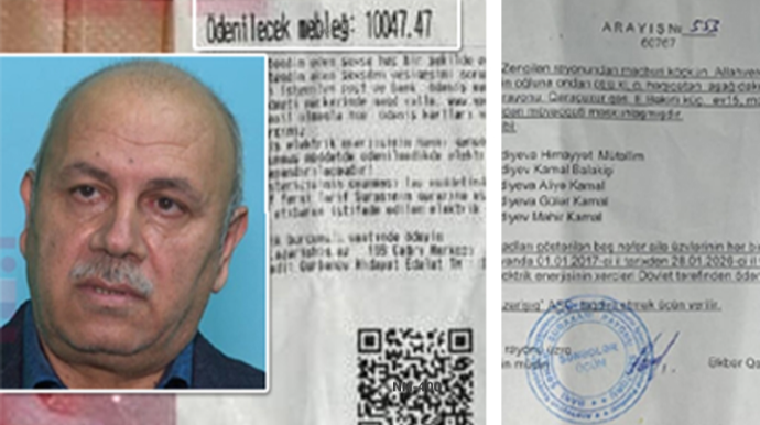 Məskunlaşdığı evi 10 minlik elektrik borcu ilə tərk edən şəxs danışdı - FOTOLAR