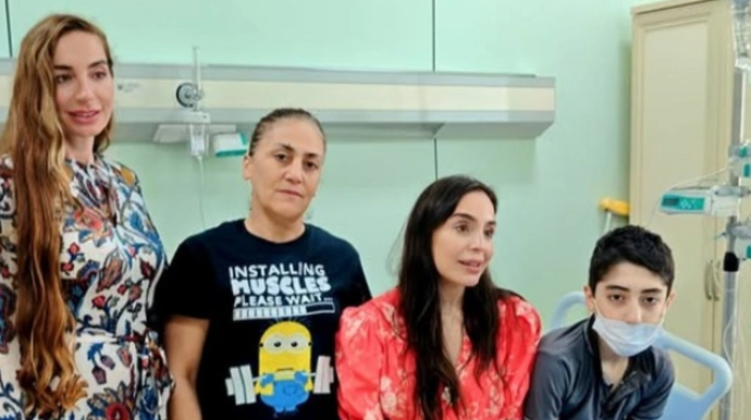 Leyla Əliyeva Milli Onkologiya Mərkəzindən paylaşım etdi 