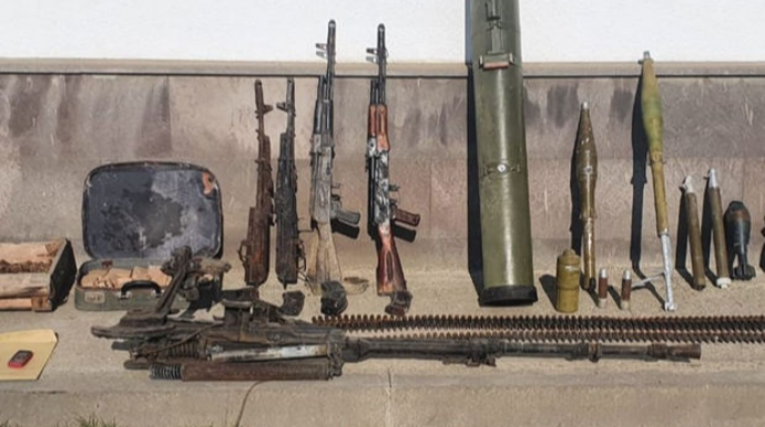 Xocavənddə ermənilərin atıb qaçdığı silah-sursat aşkarlandı  - VİDEO