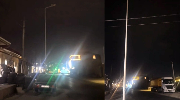 Lökbatan-Qobu yolu ilyarımdır zülmətə qərq olub; baxan yoxdur - VİDEO 