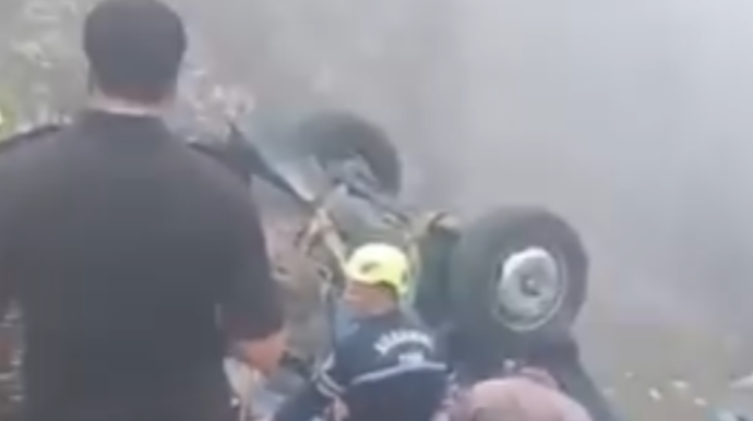 Qubaya film çəkilişinə gedənlər qəzaya düşdü: Ölən var - VİDEO  - YENİLƏNİB