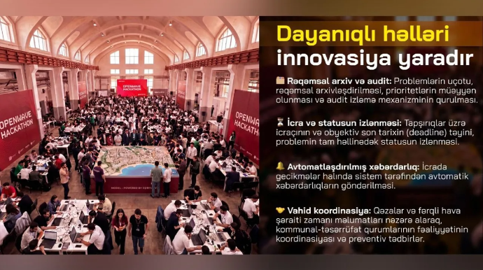 Nərimanovda süni intellekt əsaslı yeni rəqəmsal layihəyə start verilir 