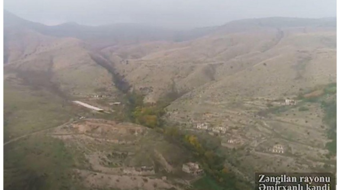 Zəngilanın Əmirxanlı kəndinin görüntüləri - VİDEO