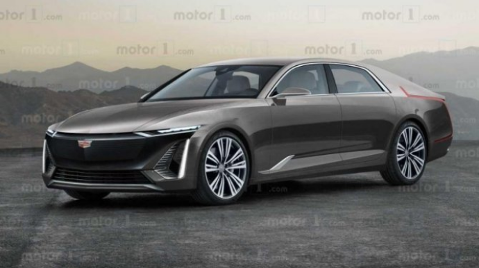 Cadillac  скоро представит флагманский электроседан  - ФОТО