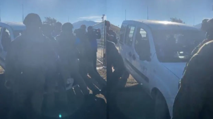 Rusiya sülhməramlısı “Report”un avtomobilinə avtomat silahla zərər yetirib - YENİLƏNİB - VİDEO 