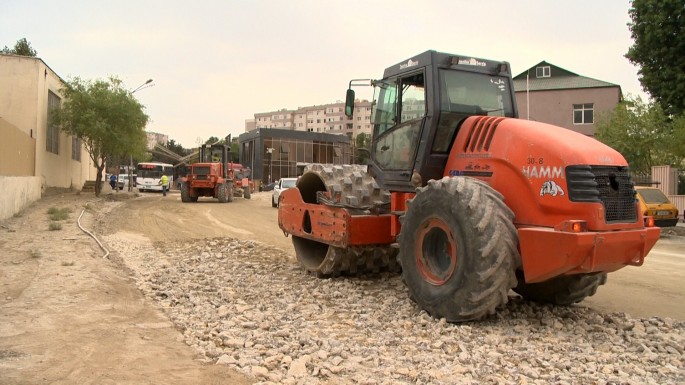 Yasamalda iki küçənin əsaslı şəkildə təmirinə başlanılıb – FOTO + VİDEO