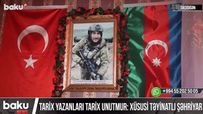 Tarix yazanları tarix unutmur: Xüsusi təyinatlı döyüşçü Şəhriyar   - VİDEO