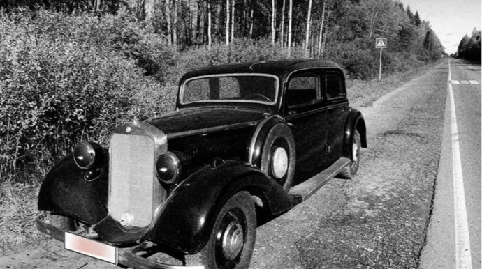 Rusiyada "Baharın 17 anı" filmində istifadə olunmuş 87 illik "Mercedes" satışa çıxarıldı - FOTO